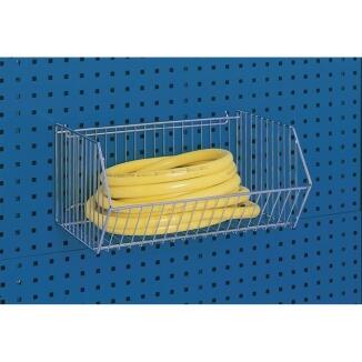 Drahtkorb BOTT 473x303x220mm, verzinkt, für Lochplattensysteme, Eisen, verchromt