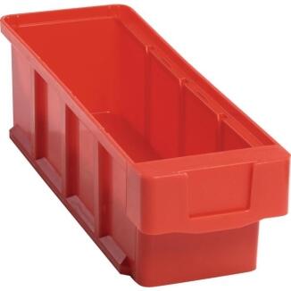 Regalkasten VKB 300-600mm, rot oder blau, stapelbar, aus Polypropylen, für Lagerhaltung