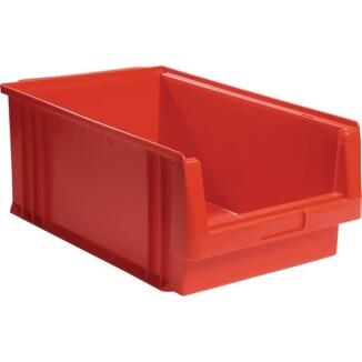 Sichtlagerkasten PLK L500xB315xH200mm PP rot, blau, grün, gelb, grau, lebensmittelecht