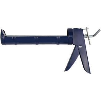 Kartuschenpresse HS65, Stahlblech, blau, Zahnstange, 10:1 Übersetzung, für 310 ml Kartuschen