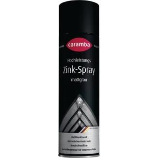 CARAMBA Zinkspray 500ml mattgrau, Rostschutz, überlackierbar, schnelltrocknend, Grundierung