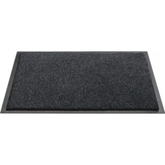 Fußmatte Objektqualität anthrazit, 100% PA, schwer entflammbar, Innenbereich, 9 mm, 3 Größen