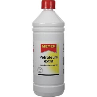 Petroleum 1l Flasche MEYER, hochwertiges Erdöldestillat zum Reinigen, Lösezwecke