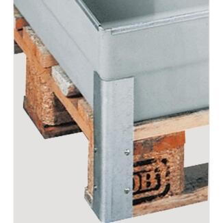 Befestigungswinkel für GFK-Auffangwannen, inkl. Schrauben, CEMO, Verbindungsprofile