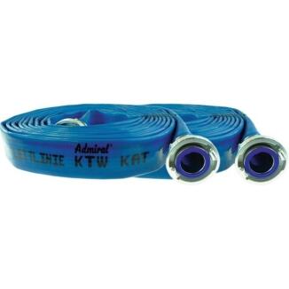 Trinkwasserschlauch Admi®Star DVGW 602t, ID 50mm, Wandst. 2mm, L. 10m oder 20m, KTW-A, DVGW W 270