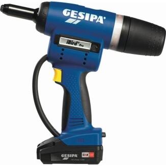 iBird Pro Akkublindnietsetzgerät 8-teilig, 20000N, App-kompatibel, L-Boxx, GESIPA