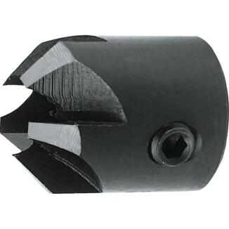 Aufsteckversenker Type 0639 D.16mm, HSS, 5-schneidig, für Holz und Kunststoff, Nenn-Ø 3-6mm