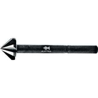 FISCH-TOOLS Versenker Type 060A, 10mm, 13mm, 16mm, 20mm, 90mm, 7-schneidig, ratterfreies Senken