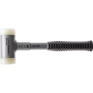 Schonhammer SUPERCRAFT rückschlagfrei, Nylon-Schlagköpfe, Stahlrohrstiel, 30-70mm Durchmesser