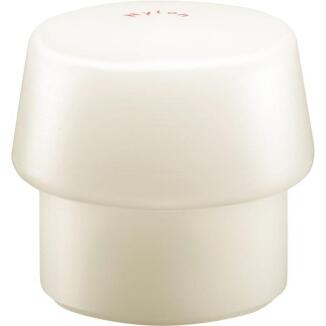 Schonhammerkopf SIMPLEX 30-80mm Nylon weiß hart, verschleißfest, öl- und fettbeständig