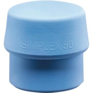 Schonhammerkopf SIMPLEX TPE-soft blau, weich, 30-80mm, für empfindliche Materialien, HALDER