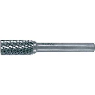 Frässtift ZYA Hartmetall Blank KVZ 4 RUKO, Ø 3-16mm, Schaft-Ø 3-6mm, Kopflänge 14-25mm