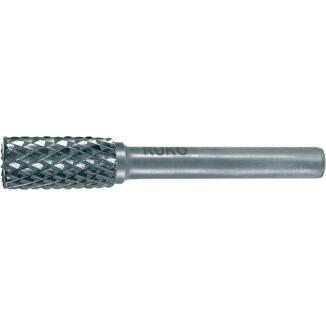 Frässtift ZYAS Hartmetall Blank KVZ 4 mit Stirn RUKO, Ø 3-16mm, Schaft-Ø 3-6mm, Form B