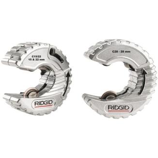RIDGID Rohrabschneider C-Style für Kupferrohre 15, 22 oder 28mm, zeitsparende Schnappverbindung