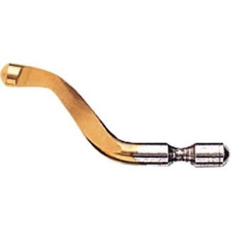 VARGUS B10P Klingen 2,6mm TiN beschichtet, für Stahl, Aluminium, Edelstahl, Kunststoff, 10 Stk