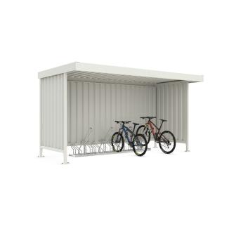 Fahrradüberdachung Basic-SET Leipzig L 14 + 2302