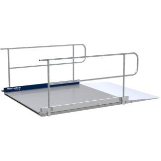 Auffahrrampe für Fußgängertunnel