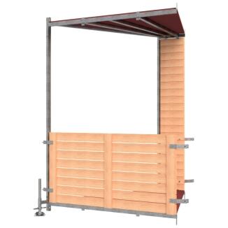 Fußgängertunnel Eckelement Typ A