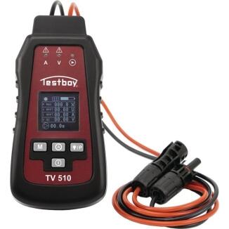 TESTBOY TV 510 Solar Panel Tester, für Photovoltaik, Leistung 5-800 W, Spannung 12-60 V