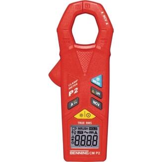 BENNING Stromzangenmultimeter CM P2, 0,01 A-400 A AC/DC, CAT III 600 V, TRUE RMS, LCD-Anzeige