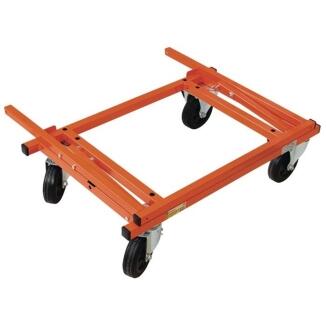 Plattentransportwagen MONDELIN, 900kg oder 450kg Tragfähigkeit, klappbar, mobil, stabil, orange