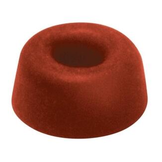 Klosettsitzpuffer 21mm, 10mm, Gummi, weiß oder rot oder schwarz, 100 Stück