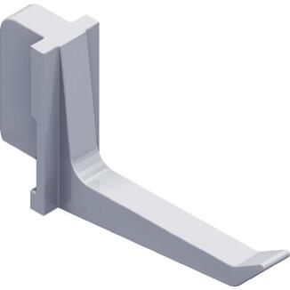 Werkzeughalter 40mm, Kunststoff, weiß, 10 Stück, für Stahllochplatten 11400, ALFER ELEMENT SYSTEM