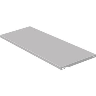 Stahlfachboden 800mm, T.250mm oder T.300mm, weiß, weißalu, schwarz matt, ALFER ELEMENT SYSTEM