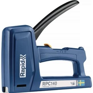 Handtacker RPC140, schlagfester ABS-Kunststoff, Powercurve® Technologie, 2-stufige Schlagkraft