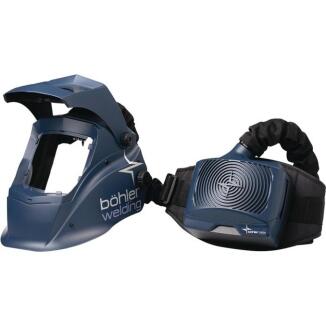 Schweißerschutzhelm Guardian50FM Air Kit, DIN 4,9-13, matt blau, inkl. Kassette, für MMA, MIG/MAG