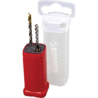 DORMER Maschinengewindebohrerset 2tlg. HSS-E PM in Kunststoffdose, M3, M4, M5, M6, M8, M10, M12