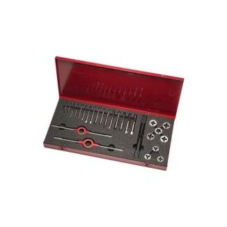 DORMER Gewindeschneidzeugsatz HS-10M M3-M10, HS-12M M2-M12, HS-14M M6-M20, 27-35tlg