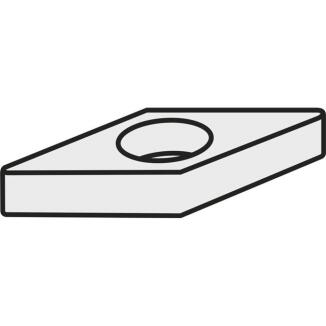 Wendeplatten-Unterlegscheibe Farbe Silber PRAMET