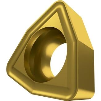 Bohr-Wendeschneidplatten WCMX D8330 PVD beschichtet, ISO 0302-0804, für Stahl und Guss, 10 Stk