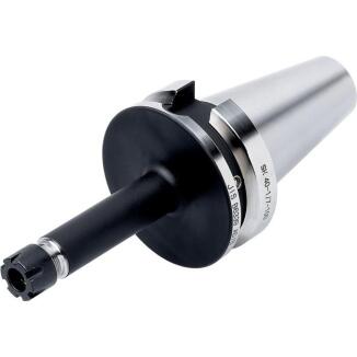 ER Mini-Spannzangenfutter D. 10mm PRAMET, ISO BT.40ADB-CCM.ER16, 100mm oder 160mm Auskraglänge