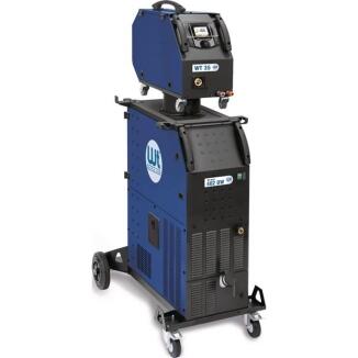 MIG/MAG-Schweißanlage WT-MAG 402 DW, 15-400 A, flüssiggekühlt, fahrbar, Kofferanlage, WELDING TEAM