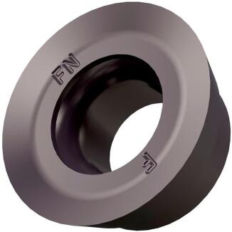 Fräswendeschneidplatte ISO RDGT 120500FN-F, RDGT 120500SN-FM, RDGT 120500SN-FM, PVD beschichtet