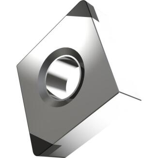 Drehwendeschneidplatte ISO CNGA 120404/120408, TB310, 4,76mm, 80° Rhomboid, 2 Stk, CBN Ecken