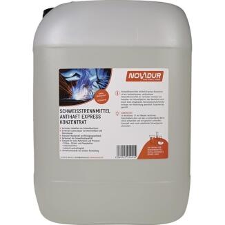 NOVADUR Schweißtrennmittel Konzentrat 10,1kg Kanister, farblos, schützt vor Rost, für alle