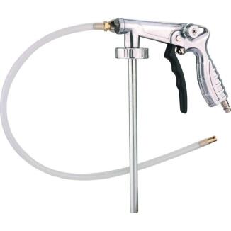 Unterbodenpistole AEROTEC, Kupplungsstecker 6,3mm, Aluminium, max. 10 bar, inkl. 50 cm Schlauch