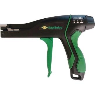 Kabelbinderzange 210 mm, für 2,5-4,8 mm, ergonomisch, einstellbares Anzugsmoment, inkl. Ersatzmesser