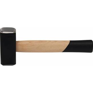 Fäustel stahlgeschmiedet, Eschenstiel, 1250g oder 1500g, günstige Ausführung