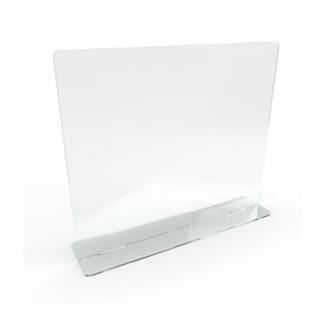 Hygiene-Trennwand 'Insert' aus Acrylglas, Höhe 590 mm, Breite 690 mm