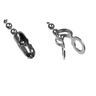 Zubehör für Kugelketten, aus Messing