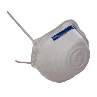 Modellbeispiel: Ekastu Atemschutzmaske Mandil FFP2 ohne Ausatemventil, VPE 12 Stk. (Art. as97181)