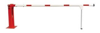 Handschranke mit Gasdruckfeder und Pendelstütze, Breiten 3000-7000 mm