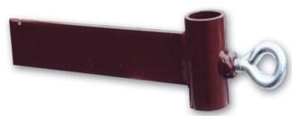 Richtschnurhalter, mit Feststellschraube