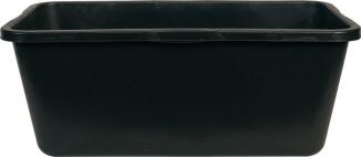 Mörtelkasten GRIPLINE-D 65l oder 90l schwarz, Kunststoff, 4 Griffe, L-Skala, BERDAL