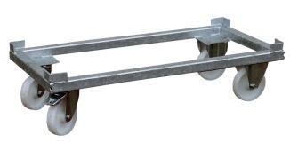 Transportwagen mit Rollen für Sammelbehälter-System 'Typ SBS'