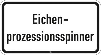 Sonderschild 2851, Eichenprozessionsspinner